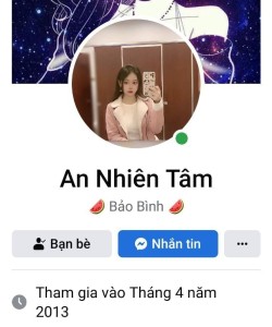 Nữ sinh cấp 3 An Nhiên Tâm LIVE cho các chú xem